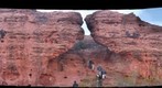 Fall day climbing at Turtle Rock, St. George Utah