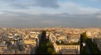 Paris skyline from Arc de Triomphe