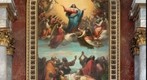 The world's largest oil painting altarpiece on a single sheet of canvas.