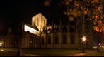 North side of York Minster at night. UK