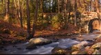 The Bridge Over the Swift River, the Quabbin Reservoir, Massachusetts, USA