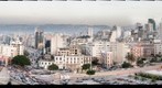 Beirut - Downtown &amp; Saifi highway traffic – daylight view