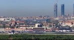 Madrid, con el aeropuerto de Barajas en primer plano