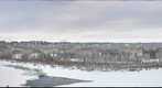 North Saskatchewan River in winter, Edmonton