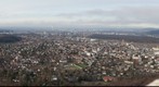 Muttenz und Basel vom Wartenberg aus