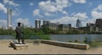 Stevie Ray Vaughan Statue in Austin