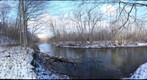 Marcum Woods Four Mile Creek Snow in Oxford Ohio