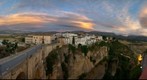 A View of Ronda and the Gorge, Andalucia, Spain