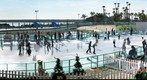 Oceanside Ice Skating in Winter - Jan 10, 2009