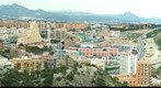Alicante desde el aparcamiento del Castillo Santa Barbara 