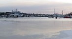 Vasa Museum area - frozen Stockholm