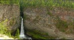 Spahats Creek Falls and canyon