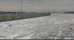 Mississippi river ice at Alton 
