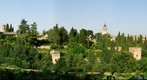 Alhambra from the Generalife Gardens, Granada 