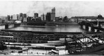 Downtown Pittsburgh from Southside about 1929