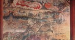 Mural Painting at Wat Nonhbua, Nan Province, THAILAND
