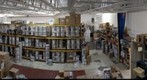 A Paint Store's Back Room.