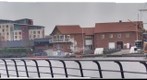 Panorama of the view across the River. Stockton on Tees