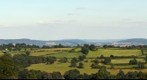Summer evening looking towards Golden Valley