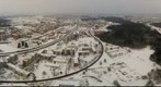 Lithuania, Vilnius, 2010 01 30. From TV tower