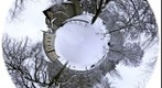 Saalburg im Schnee