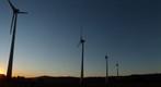 Brazilian Eolic Park sunset - Osorio, RS.