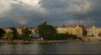 El Moldava al seu pas per Praga