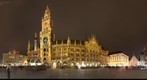 Munich Town hall at night