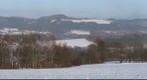 Upper Franconian landscape in winter