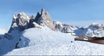 Italy, Dolomity. View from Seceda mountain