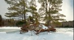Grafton Pond in Winter