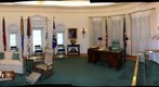 Lyndon Baines Johnson's Oval Office in LBJ Library in Austin, Texas