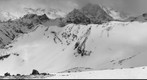 Pyramid Peak from Baldy Mountain, Snowmass Colorado Black and White
