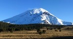 Volcán Popocatepetl desde Paso de Cortés