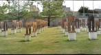 The Field of Empty Chairs at the Oklahoma City Bombing Memorial