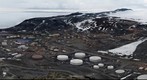 McMurdo Station, view from Observation Hill, Antarctica