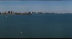 Belleair Causeway looking North from the high point on the causeway.