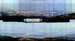 Vista del valle y ciudad de Mexico desde San Miguel, Parque Nacional del desierto de los Leones.