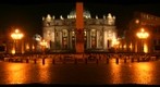 St. Peter's Square at night