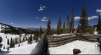 Hanging Valley, Snowmass, Colorado on closing of ski season day