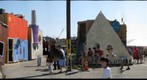 Pyramid booth at Carnival