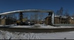 Pipes of a heat supply of Arkhangelsk