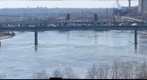 Mississippi River near flooding