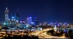 Perth Skyline from Kings Park Viewing Platform, Dec 19, 2009