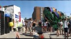 360 degree panorama of carnival midway