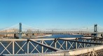 New York City from the Brooklyn Bridge Walkway, Dec 15, 2001
