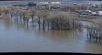 Harriet Island Flooded