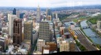 Melbourne Central Business District from Rialto: Melbourne Observation Deck, Oct 12, 2002