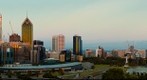 Perth Skyline from Kings Park Viewing Platform, Dec 19, 2009