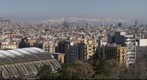 Nevada sobre Barcelona 2010
